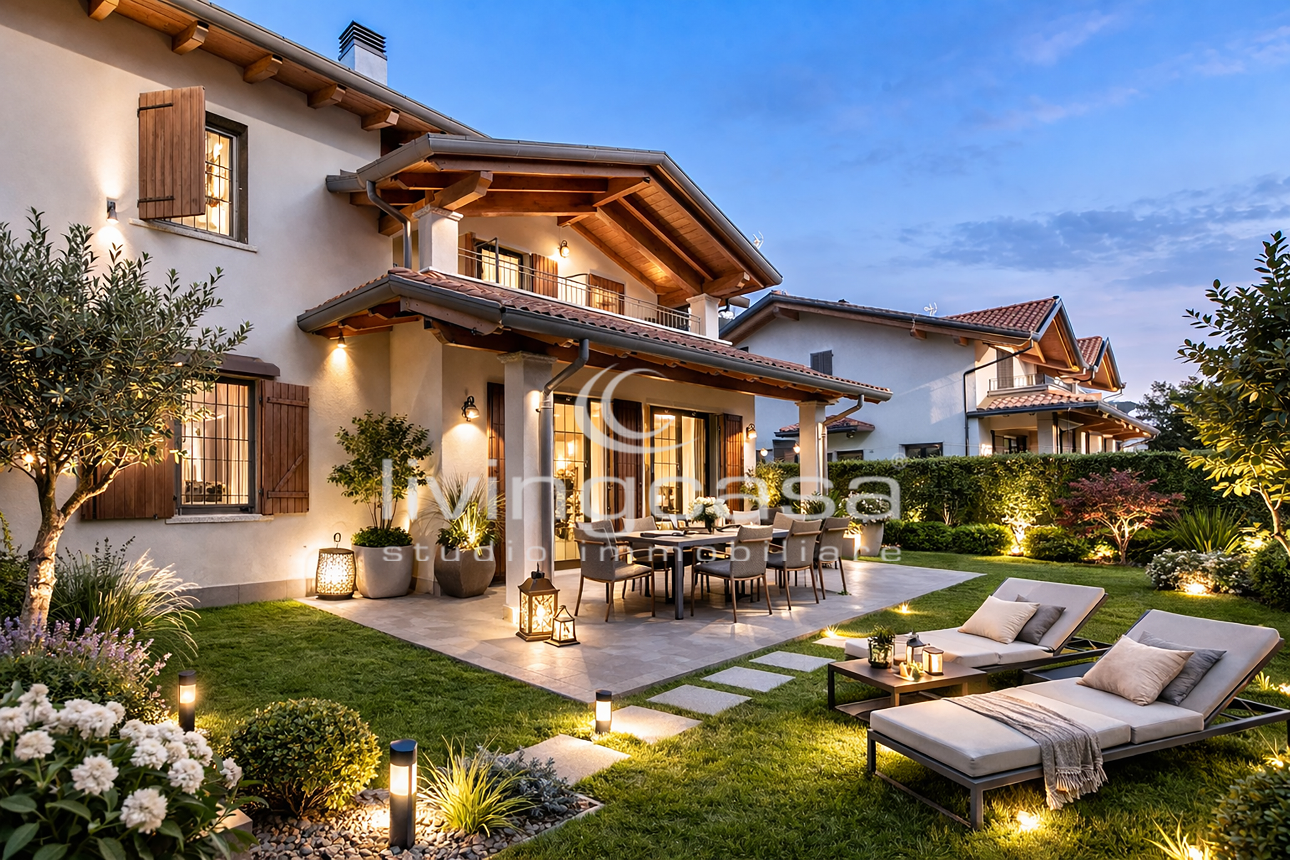 A COSTA MASNAGA, 4 LOCALI CON DOPPI SERVIZI, AMPIA CANTINA E BOX